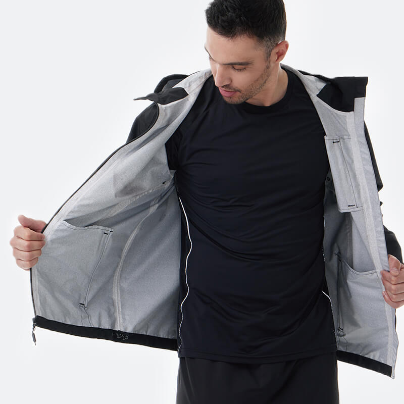 Rock Creek Men's H-385 Rain Jacket – Waterproof, Windproof, Lightweight, 4-Season Outdoor Jacket